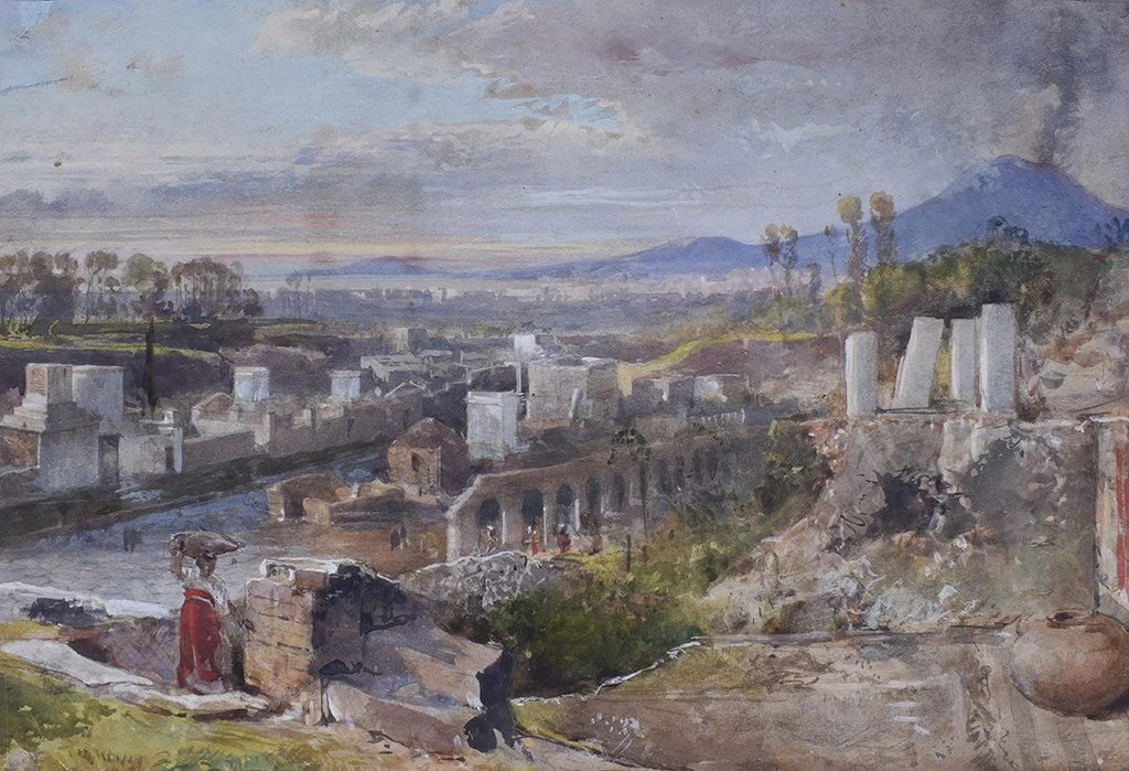 Via dei Sepolcri a Pompei